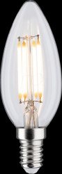 28611 LED filament bulb E14, 4.5 W, 470 lm, 2700 K