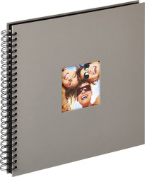 walther+ design SA-110-X Album spiralny (S x W) 30 cm x 30 cm szary 50 strony