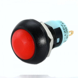 PBS-33AR BISTAB OKRAGLY 3A 250V CZERW