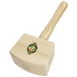 Kirschen 6160105 Carpentry Mallet 400g Beech Head Ash Handle DIN 7461