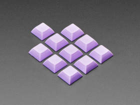 Lavender DSA Keycaps for MX Compatible Switches - 10 pack [discontinued]