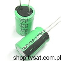 RGA222M1VBK-1625P 2200uF 35V Electrolytic RADIAL LELON