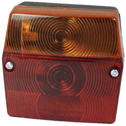 Fristom 90246 Trailer tail light 12/24V 6.3mm Turn/Brake/Number plate
