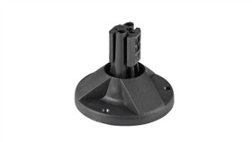 Podstawa Montażowa Z Klipsem Czarna Do Montażu Słupka 1000,1500,2000 Mm...