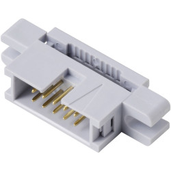 TRU COMPONENTS TC-13537804 Pin connector sleeve 2.54mm spacing 10 pins 2 rows