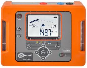 Miernik rezystancji izolacji MIC-2501 WMPLMIC2501