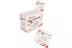 EASY-CLEAN Chusteczki do rąk w saszetkach, ekspozytor, 434133 /40szt./