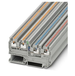 Złączka do czujnika 3‑piętrowa 0,14‑1,5mm2 szara PTIO 1,5/S/3‑LED 24 GN 3244436