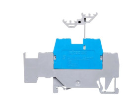 Złączka szynowa 2-piętrowa L / L 2,5mm2 szara / niebieska 280-534 /50szt./