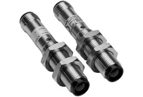 VS/VE12-2P430 Czujnik nadajnik-odbiornik (kpl.), PNP NO lub NC, zasięg 4m, IR, złącze M12, IP67, SICK 6026224