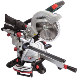 Metabo 619001850 KGS 18 LTX 216 Cordless Sliding Mitre Saw 216mm 18V Bare Unit