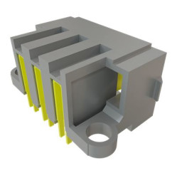 Wtyk PCB 3-pinowe raster: 5mm -rzędowe Samtec Przewlekany