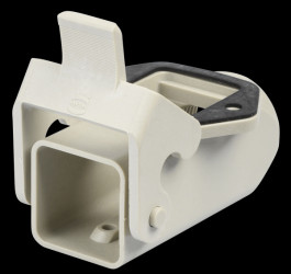 19 20 003 0220 HAN 3A base housing, grey, M20, bracket