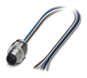 Przewód czujnik-siłownik ze złączem Złącze M12 liczba rdzeni 5 długość 500mm Rodzaj A Męskie