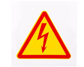 Znaki samoprzylepne typu BŁYSKAWICE ZS 100 LIGHTNING E04ZP-02030200700