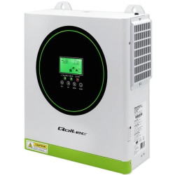 Qoltec Hybrydowy inwerter solarny Off-Grid 3500kW 100A 24V MPPT Sinus opcja Wi-Fi Power Factor 1.0