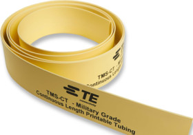 Heatshrink tubing, 3:1, (6.4/2.1 mm), PO, yellow, EL7646-000