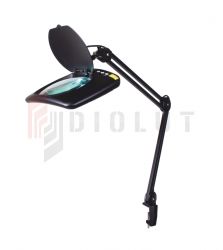Lampa warsztatowa LED SMD z lupą (190x157mm) ESD 8069D2LED-A 5D 2-10W