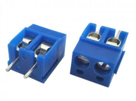 LACZOWKA AK 5,00MM H=12.5MM 2PIN NIEBIES