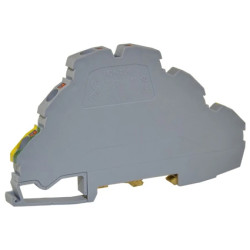 Złączka uniwersalna sprężynowa 3-poziomowa OPK-3 4mm2 z uziemieniem szara, T0-1902-1020201