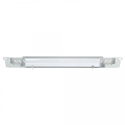 Panel LED 5W 405lm do szafy RACK 19 1U szary