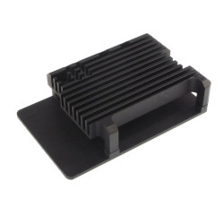 Aluminiowa obudowa do Raspberry Pi 5 (czarna)