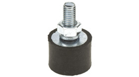 Podstawka antywibracyjna M6 średnica 20mm Cylinder męski-żeński