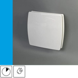 Wentylator domowy Eol F10HT czujnik wilgotności z opóźnieniem czasowym, fi 100 mm, kolor biały