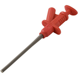 VOLTCRAFT VC-17155665 MSK-122 Safety test clip 4 mm CAT II 1000 V Red