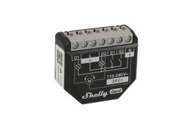 Inteligentny przekaźnik; Shelly; 2PM Gen4; WiFi; Bluetooth; Zigbee; 2 stykowy; z pomiarem mocy