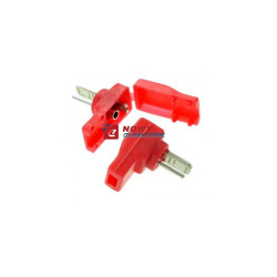 Wtyk głośnikowy kątowy