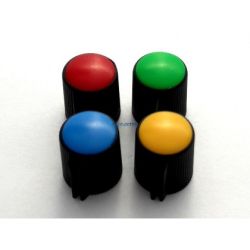 gałka 13mm oś 6mm 4 kolory