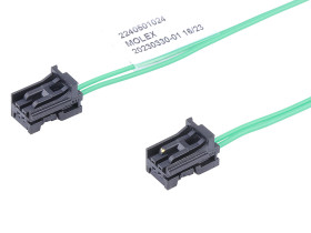 Zespół kablowy przewód-płytka, 224050, 600mm