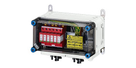 Moduł przyłączeniowy stringów PV 2xłańcuch PV na 2xfalownik, ogranicznik przepięć DC typu 2 Mi PV 1122 20001176