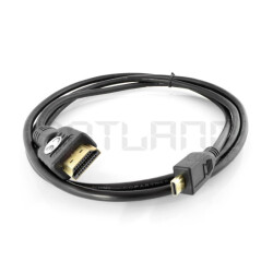 Przewód HDMI - microHDMI - dł. 1,5 m