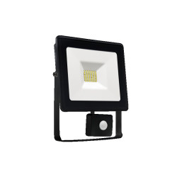 Halogen LED 30W + sens. CW NOCTI WALLWASHER black