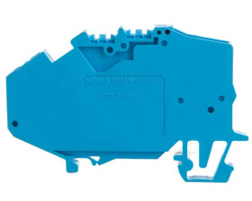 Złączka TOPJOB 1-przewodowa 2,5mm2 do przewodu neutralnego niebieska 780-613 /50szt./