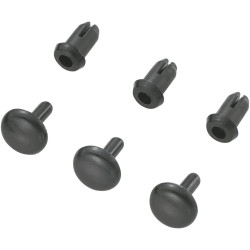 TruComponents TC-SRR-365K203 Expanding Rivet 3mm Black 1000 pieces
