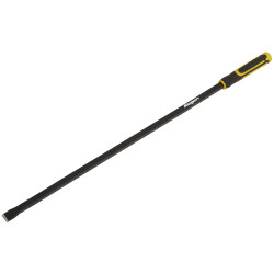 Siegen S01191 Pry Bar 900mm Straight Heavy-Duty with Hammer Cap