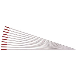 Draper 98448 Thoriated Tungsten Electrodes, 1.6 x 150mm (Pack of 10)