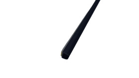 Listwa elektroinstalacyjna nierozprzestrzeniająca płomienia z taśmą samoprzylepną LST 6x8 EKO czarna odporna na UV 68466 /50x1m/