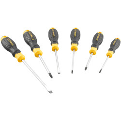 Stanley STHT16165-0 CUSHION GRIP&#x2122; Screwdriver Set, 6 Piece