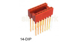 IC Socket 14-pin DIP wirewrap - jermyn
