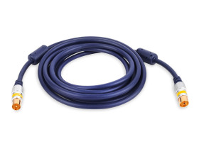 Kabel antenowy gniazdo / wtyk IEC 3.0m AK50 VITALCO