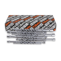 Zestaw kluczy nasadowych, 8 mm, 10 mm, 12 mm, 13 mm, 14 mm, 17 mm, dł. 264 mm, BETA