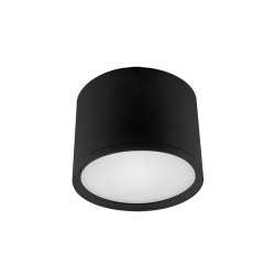 Oprawa sufitowa SMD LED ROLEN 7W BLACK 4100K barwa neutralna 03780