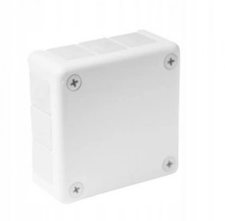 Puszka natynkowa hermetyczna pusta 118x118x46mm IP55 biała