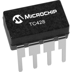 Gate Driver IC, Low-Side, PDIP-8, TC428CPA