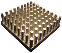 Radiator 32.7 x 32.7 x 20mm 3.7K/W Kwadrat Uniwersalny Alu