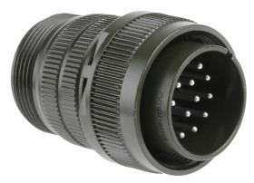 Złącze 17-pinowe Amphenol Industrial Męski Kabel MIL-DTL-5015 rozmiar 20